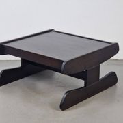 Postmodern Architectural Wooden Coffee Table, Germany, 1970s