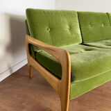 Vintage 3-seater convertible sofa – Eugen Schmidt / Soloform style