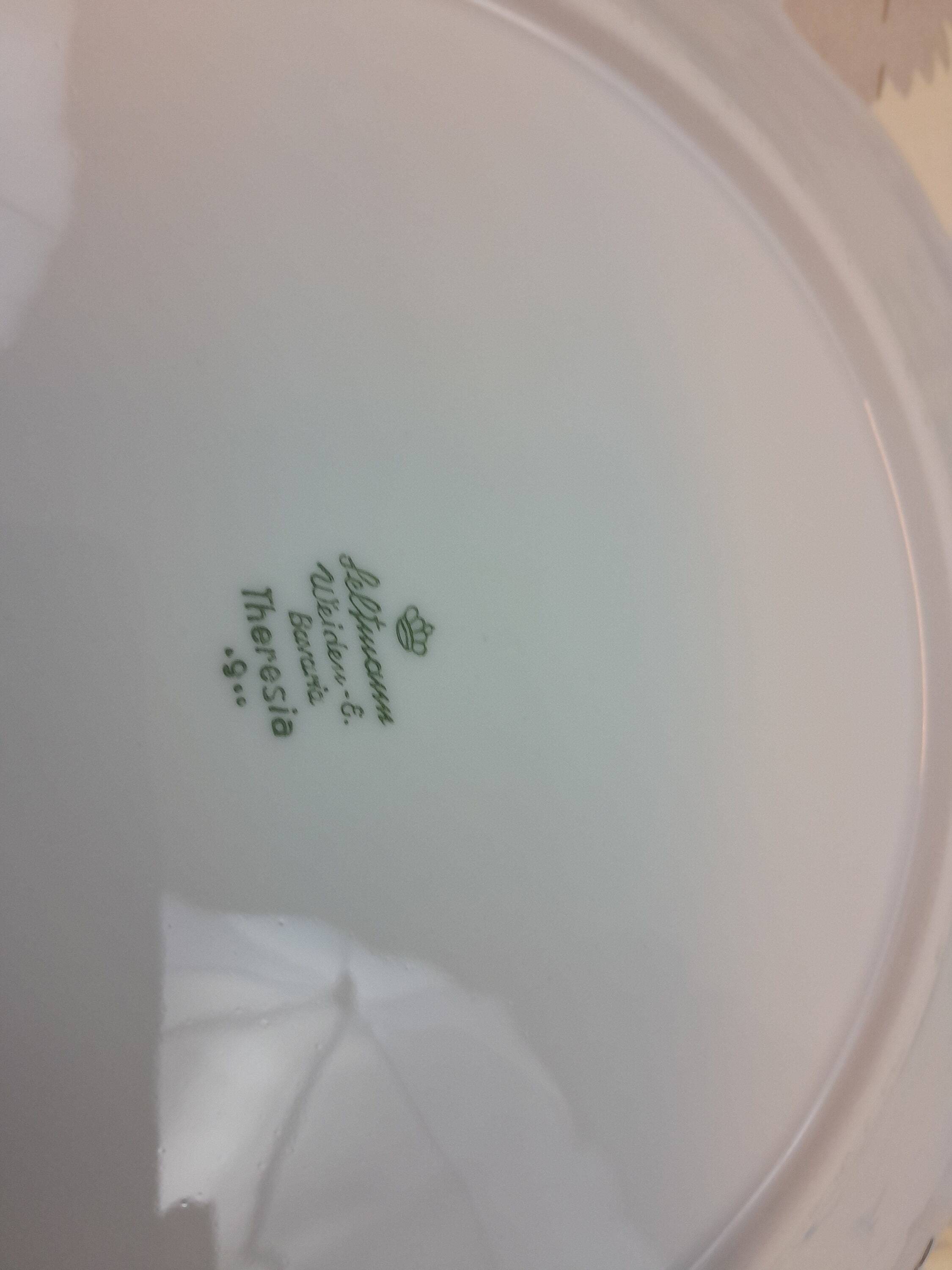 6 Seltmann Weiden Bavaria dinner plates Theresia model