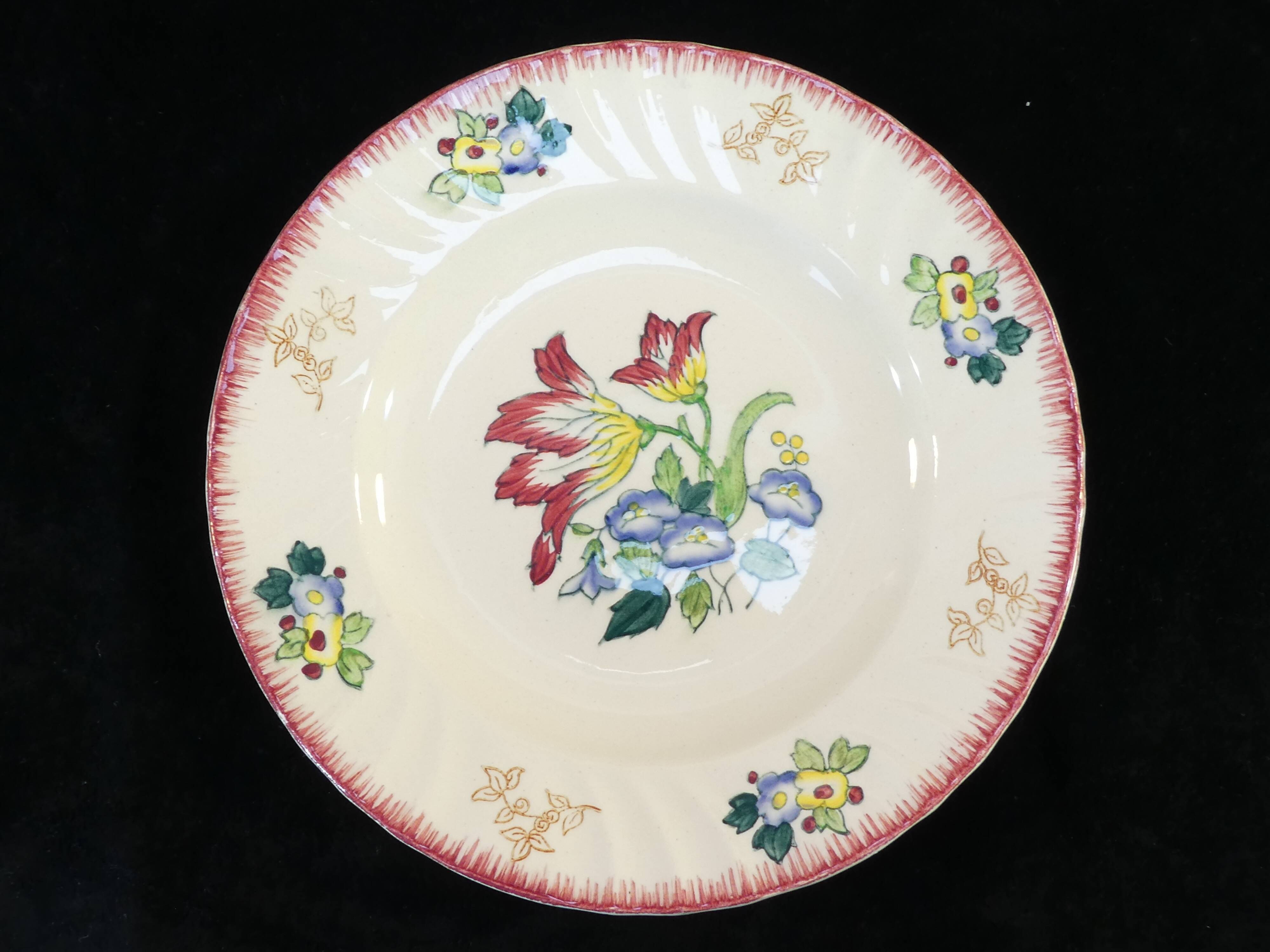 6 flat plates Longwy model Marseille