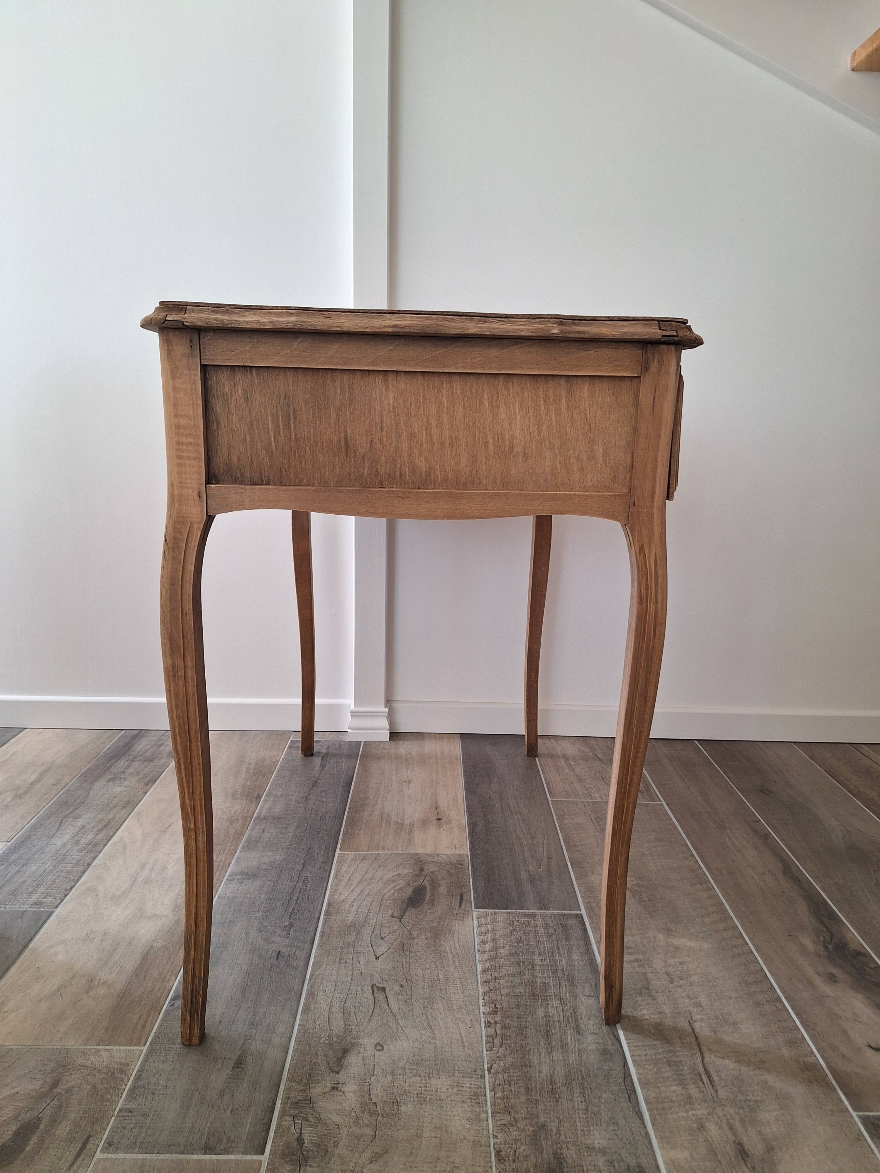 Wooden console desk