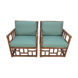 Paire de fauteuils italiennes,