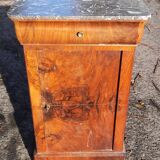 Nineteenth century ogee bedside table