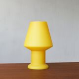 Lampe de table jaune de Vetri Murano, années 1970