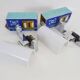 Pair of vintage wall sconces Design Sampem 1970s
