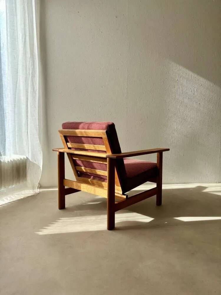 Fredericia armchair Søren Holst model 2551 oak 1960s