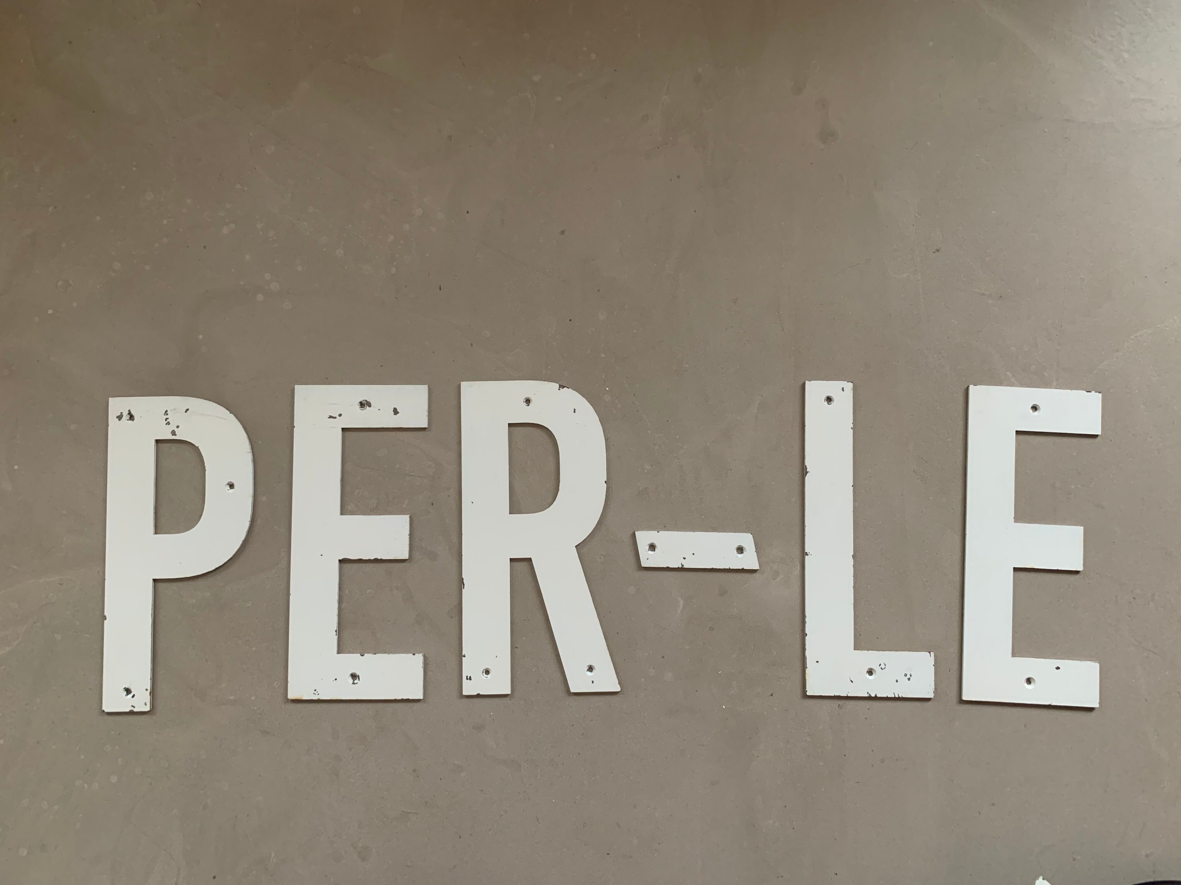 Old sign letter L / /27cm