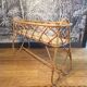 Vintage rattan planter