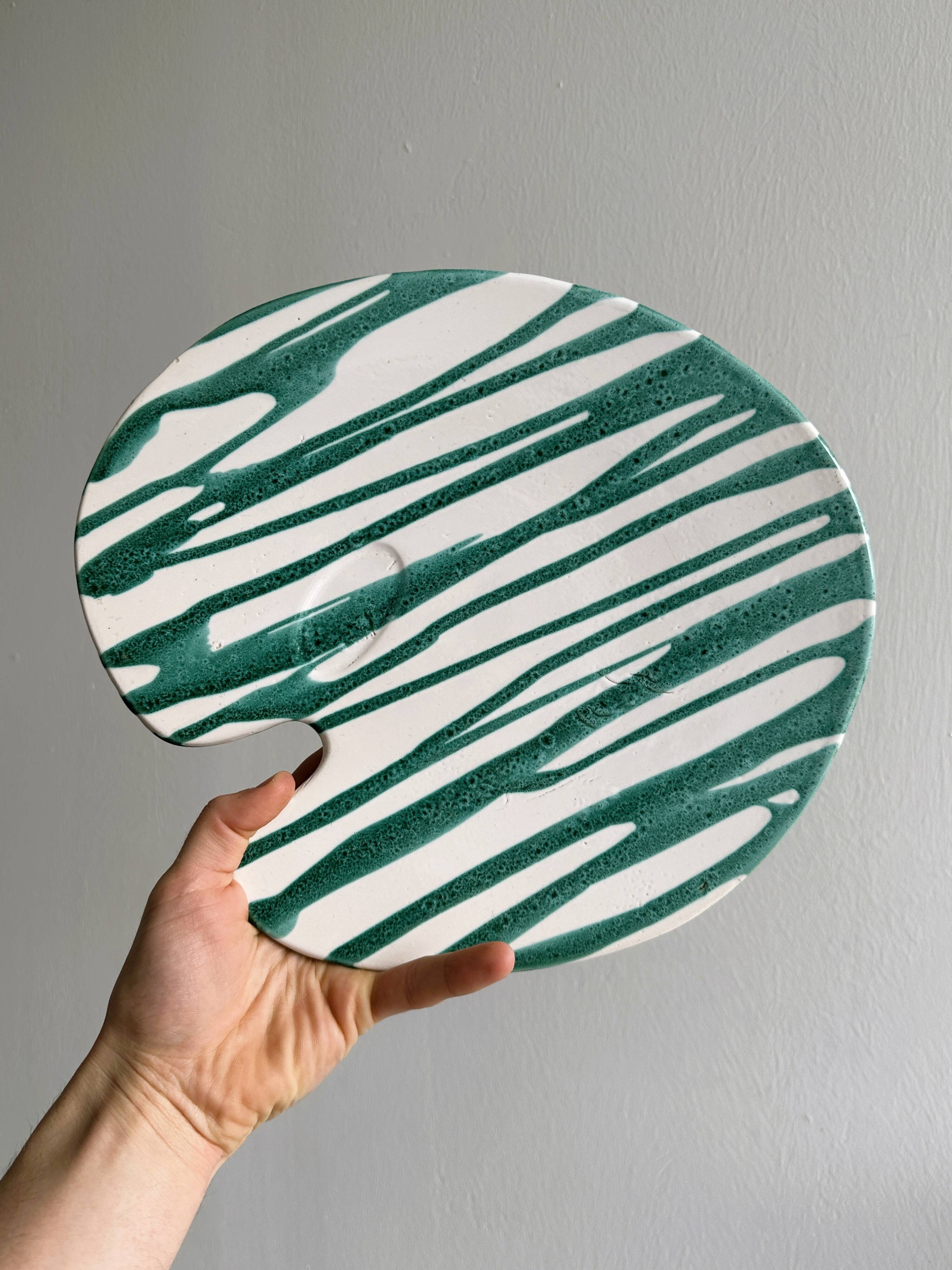 Ceramic cheese or charcuterie board