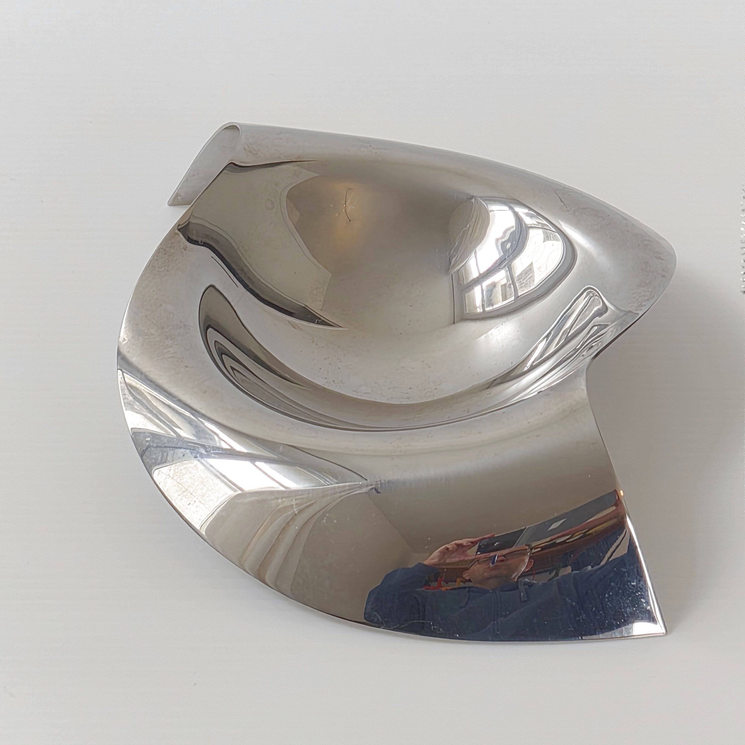 Vide-poche coupelle de Allan Schaff pour Georg Jensen 1990