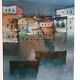 Oil painting on canvas of the sea by Lido Bettarini