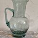 Bubble glass carafe in Biot style