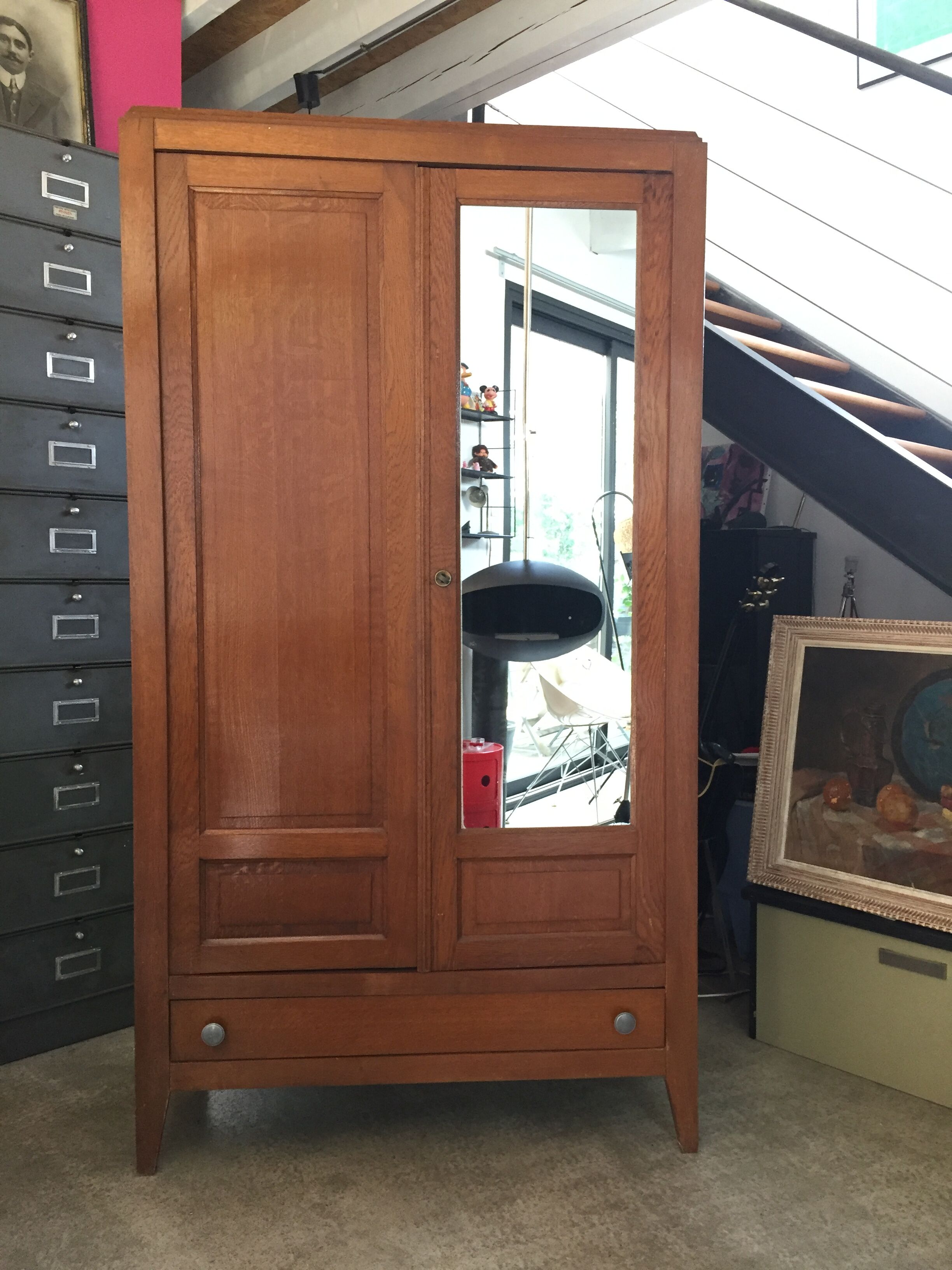 Art Deco compass cabinet