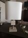 Travertine lamp - 1960s/70s