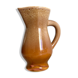 Speckled caramel pitcher