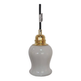 Suspended glass lantern in antique style