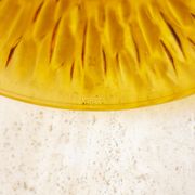 6 flat vintage plate model Soleil, Vereco France