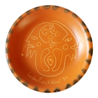 Decorative dish Carlos Paez Vilaro