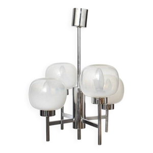 lustre vintage en métal