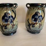 2 Amphora Tcheco-Sloviakia vases