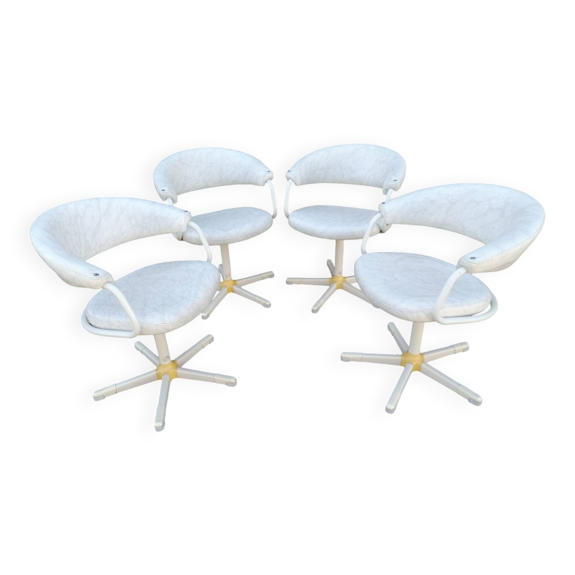 Vintage barber chair suite