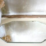 Miroir mercure hexagonal biseauté