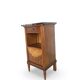 Tables de chevet italiennes en placage d'acajou avec de splendides
