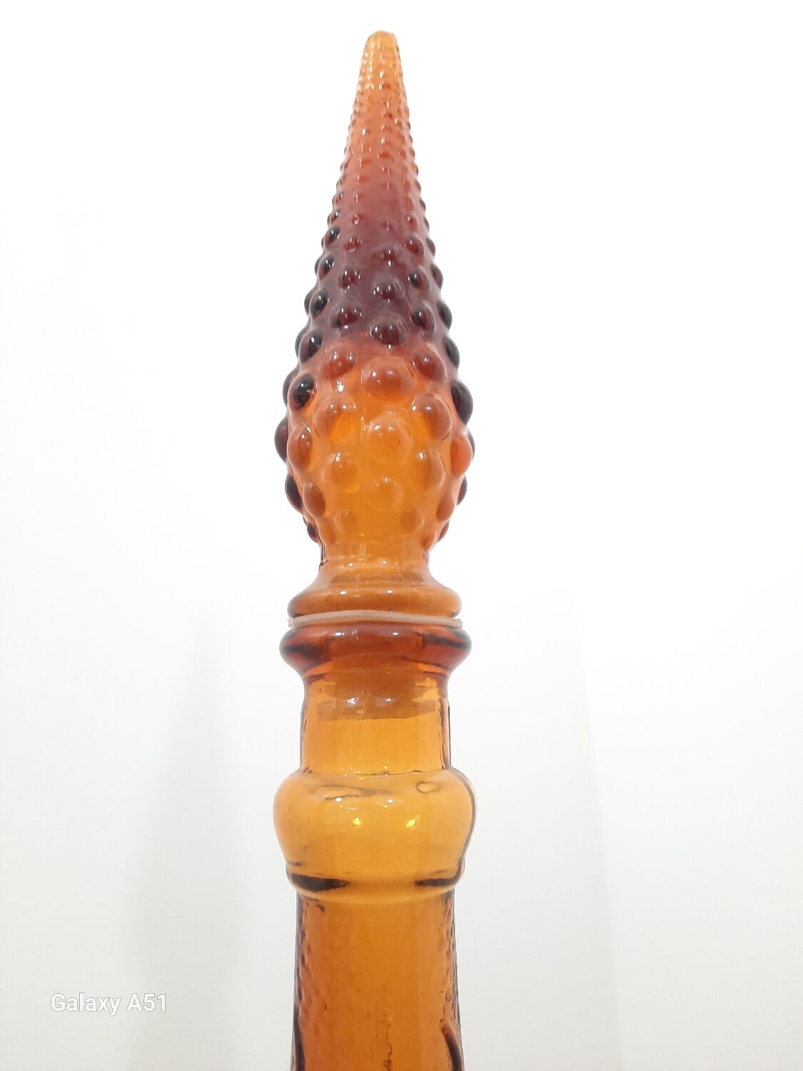 Carafe en verre vintage