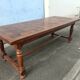 Grande table de ferme chene