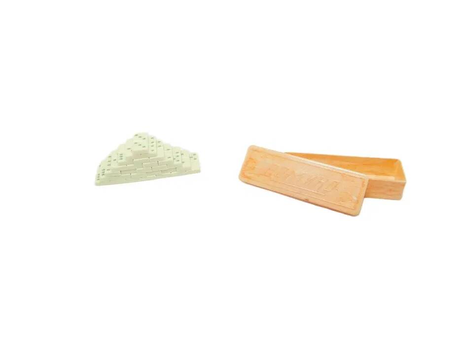 ACA Domino, minimalism, plastic, USSR, 70s