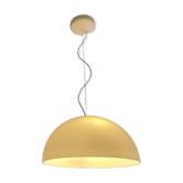 2 glass suspensions model Sonora438 by Vico Magistretti for Oluce