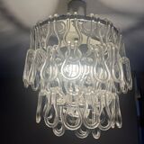 Italian design chandelier 1970