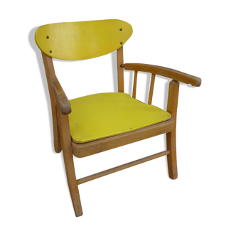 Baumann yellow child chair