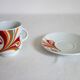 “ANCAP” porcelain coffee service made in Italy
