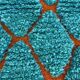 Tapis en laine pure fait main artisanale taille 2/3 m