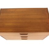 Scandinavian teak chest of drawers, Sweden, 1960