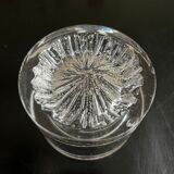 Round ashtray Daum crater model