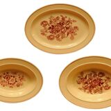 Set of Gustavsberg Sweden plates 1940s