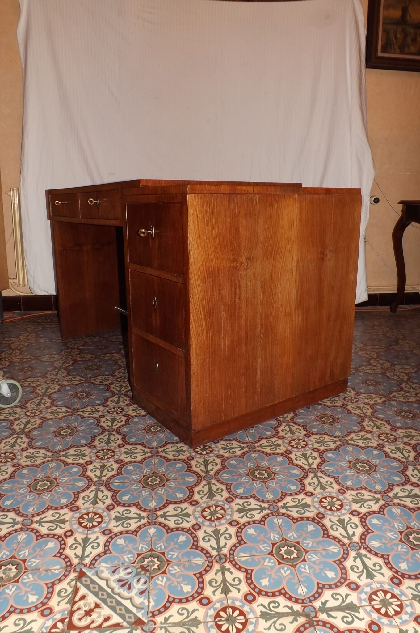 Art deco desk by Jules Leleu
