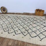 Handmade Moroccan Berber rug 245 X 148 CM