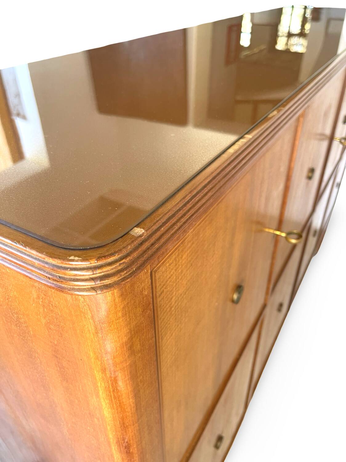 Mid-century modern Italian rosewood sideboard