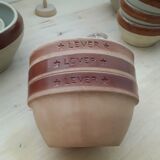 Small Gien stoneware pots