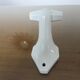 Patère en porcelaine blanche art deco années 30 40
