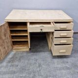 Art Deco Oak Desk