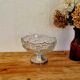 Vintage glass fruit bowl