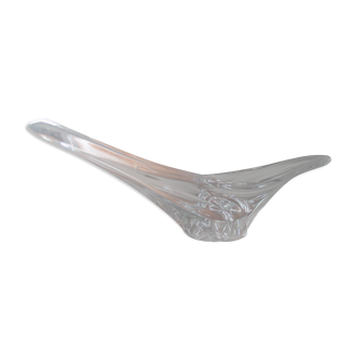 Vase cristal Daum 72 cm des années 50-60 signé