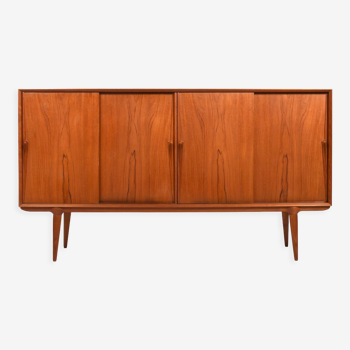 Danish teak highboard by Omann Jun, model 19