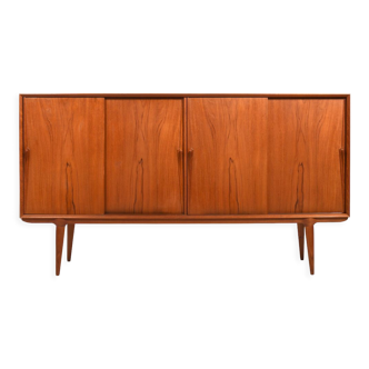 Danish teak highboard by Omann Jun, model 19