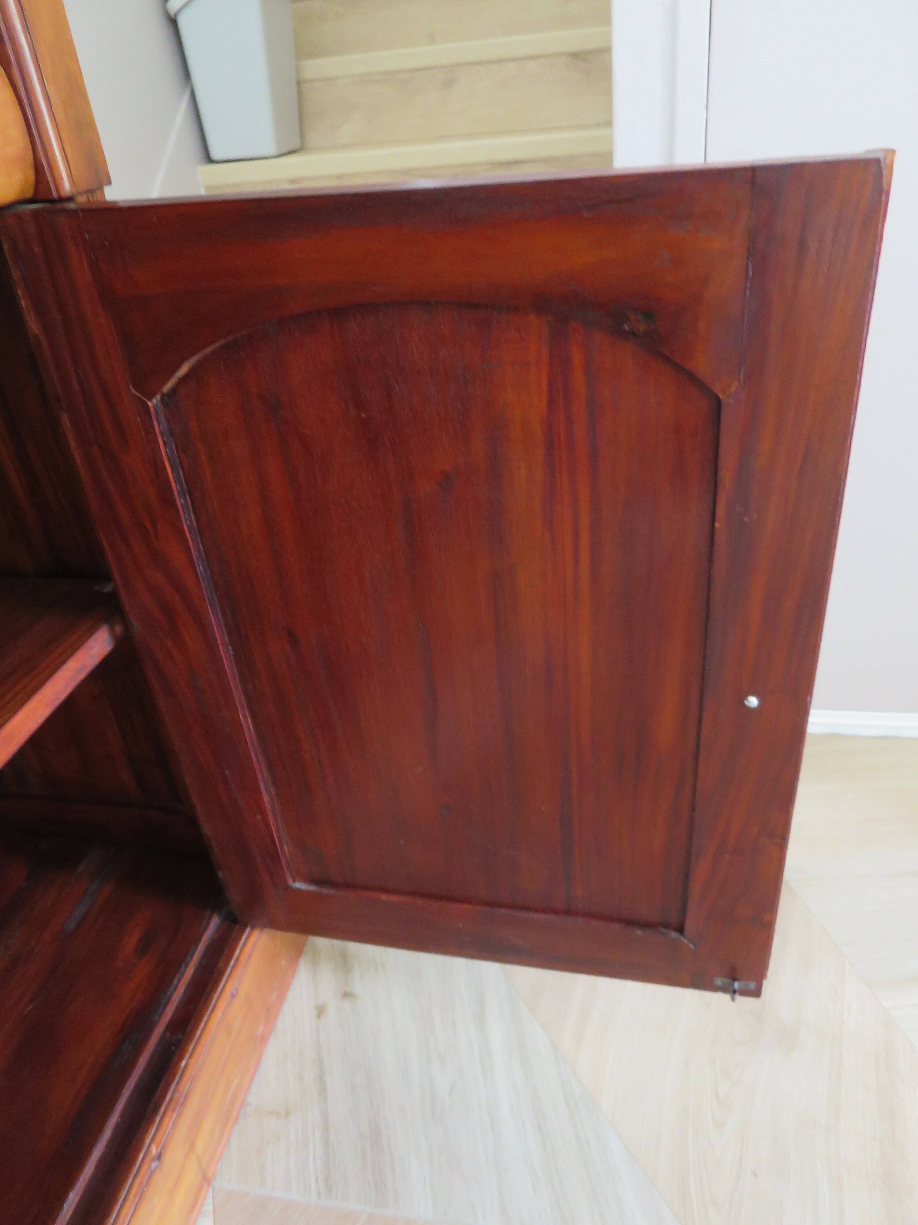 Rare mahogany buffet 2 doors-2 drawers - English style - Sideboard -Kareen Mausfield