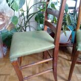 Paire de chaises en bois